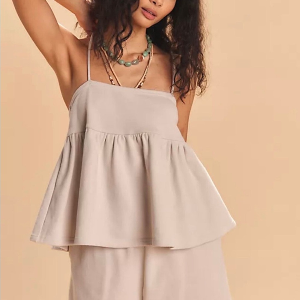NWT Free People Stella Short Set